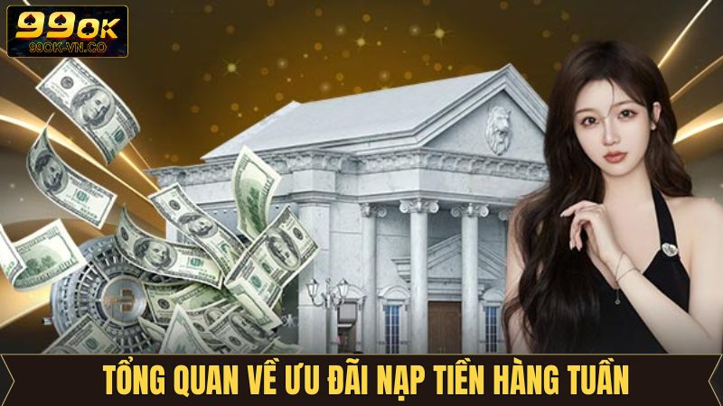 Thông tin về chương trình ưu đãi nạp hàng tuần 