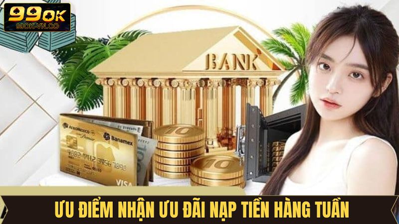 Lợi ích mà ưu đãi nạp tiền mang lại cho hội viên 